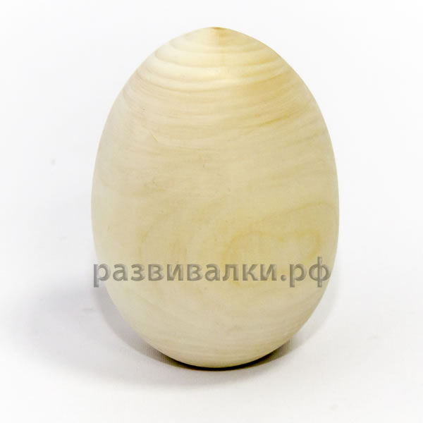 Деревянное яйцо для росписи