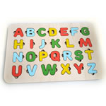 Буквы-вкладыши английские (Карточки для детей "Азбука")