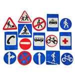 Дорожные знаки (1036) (Демонстрационный материал "Правила дорожного движения")