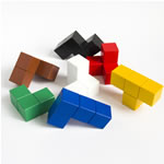 Кубики для всех (деревянная коробка) (Игра Никитина "Кубики для всех")