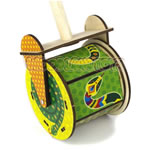 Змейка (130101) (Каталка для детей с ручкой)
