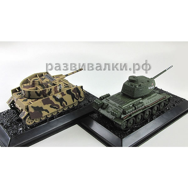 Танки "Т-34-85", "Pz.IV"