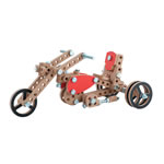 Мотоцикл (76 деталей) (Конструктор металлический для детей)