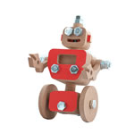 Робот малый (27 деталей) (Конструктор металлический для детей)