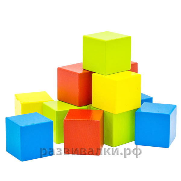 Кубики для детей деревянные