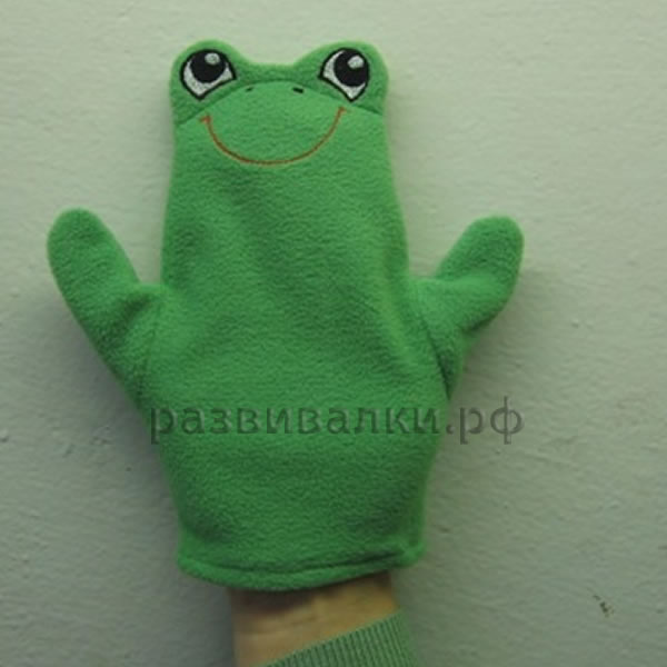 Кукла-перчатка "Лягушка"