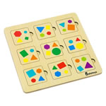 Геометрические фигуры (ПЗЛ-2024) (Игра для детей "Мемо")