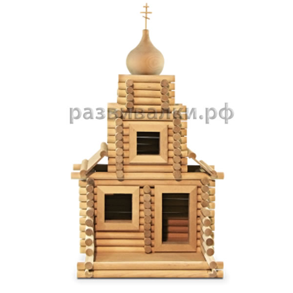 3D модель Макет церкви на подставке