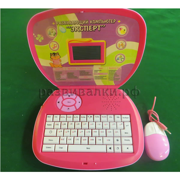 Ноутбук с мышкой для девочек