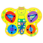 Бабочка (ШБ-03) (Шнуровка для малышей "Геометрические формы")