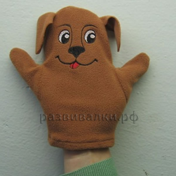 Кукла-перчатка "Собачка"